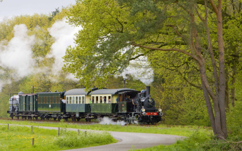 Dampfzug in den Nierdelanden Haaksbergen